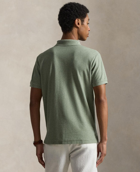 Men's Custom Slim-Fit Honeycomb-Mesh Polo Shirt