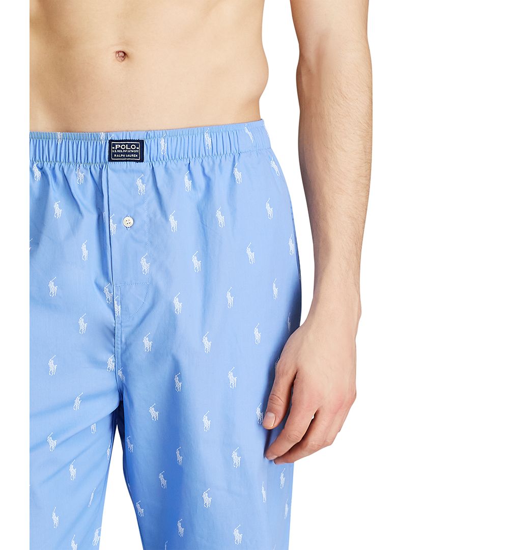 Men's Cotton Jersey Sleep Shirt & Polo Player Pajama Pants