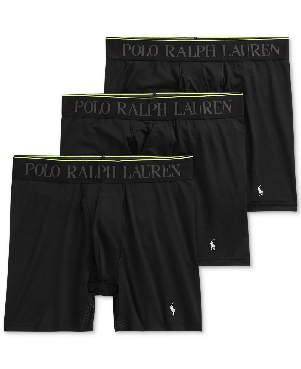 Men's 3-Pack Flex Performance Air Boxer Briefs