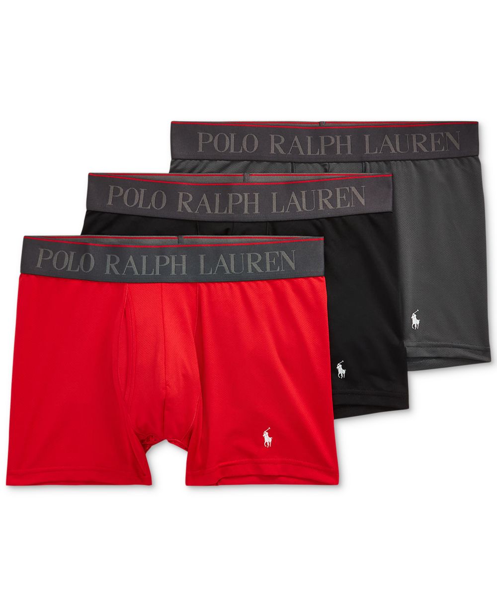 Men's 3-Pack Flex Performance Air Boxer Briefs
