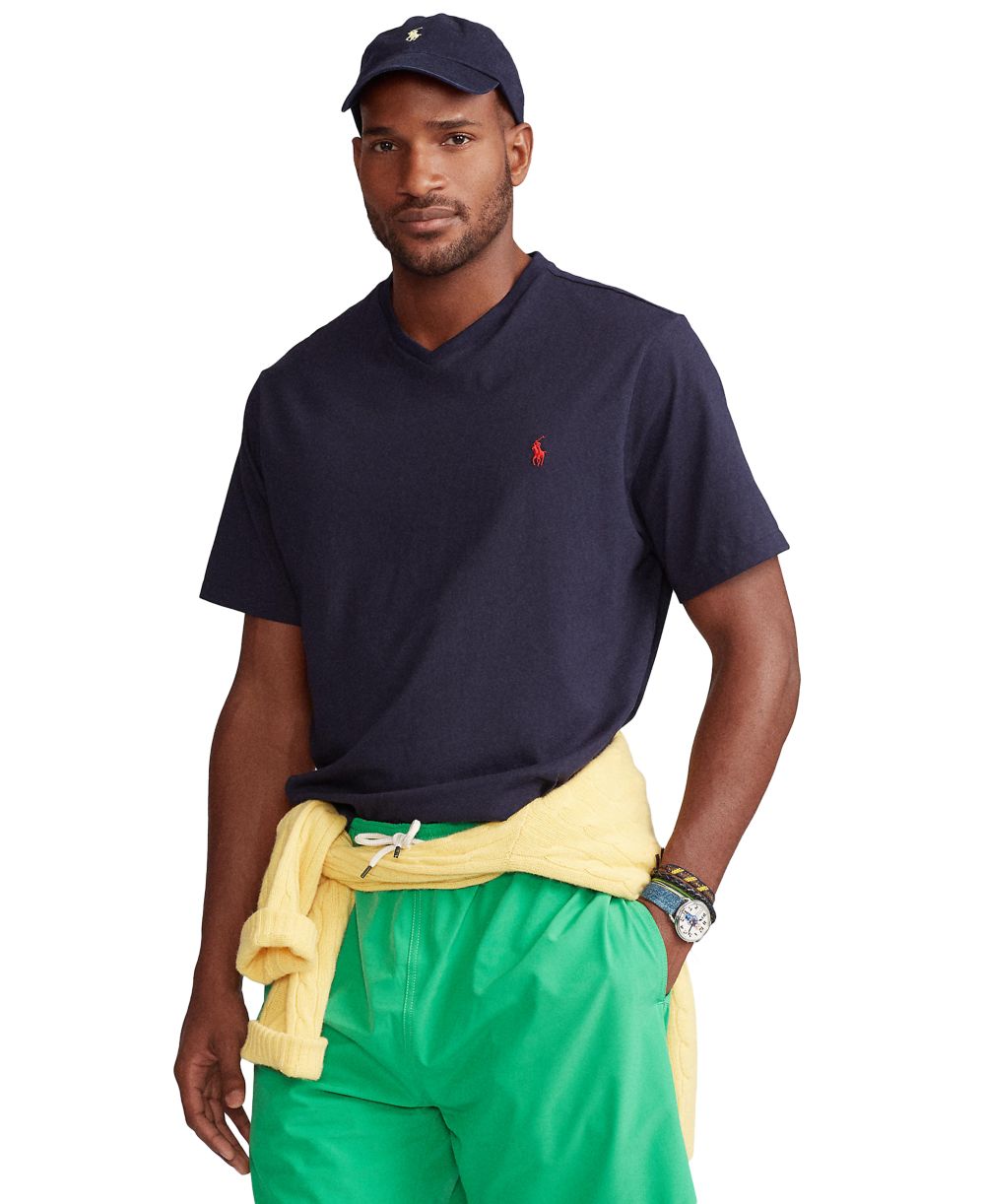 Men's Big & Tall V-Neck T-Shirt