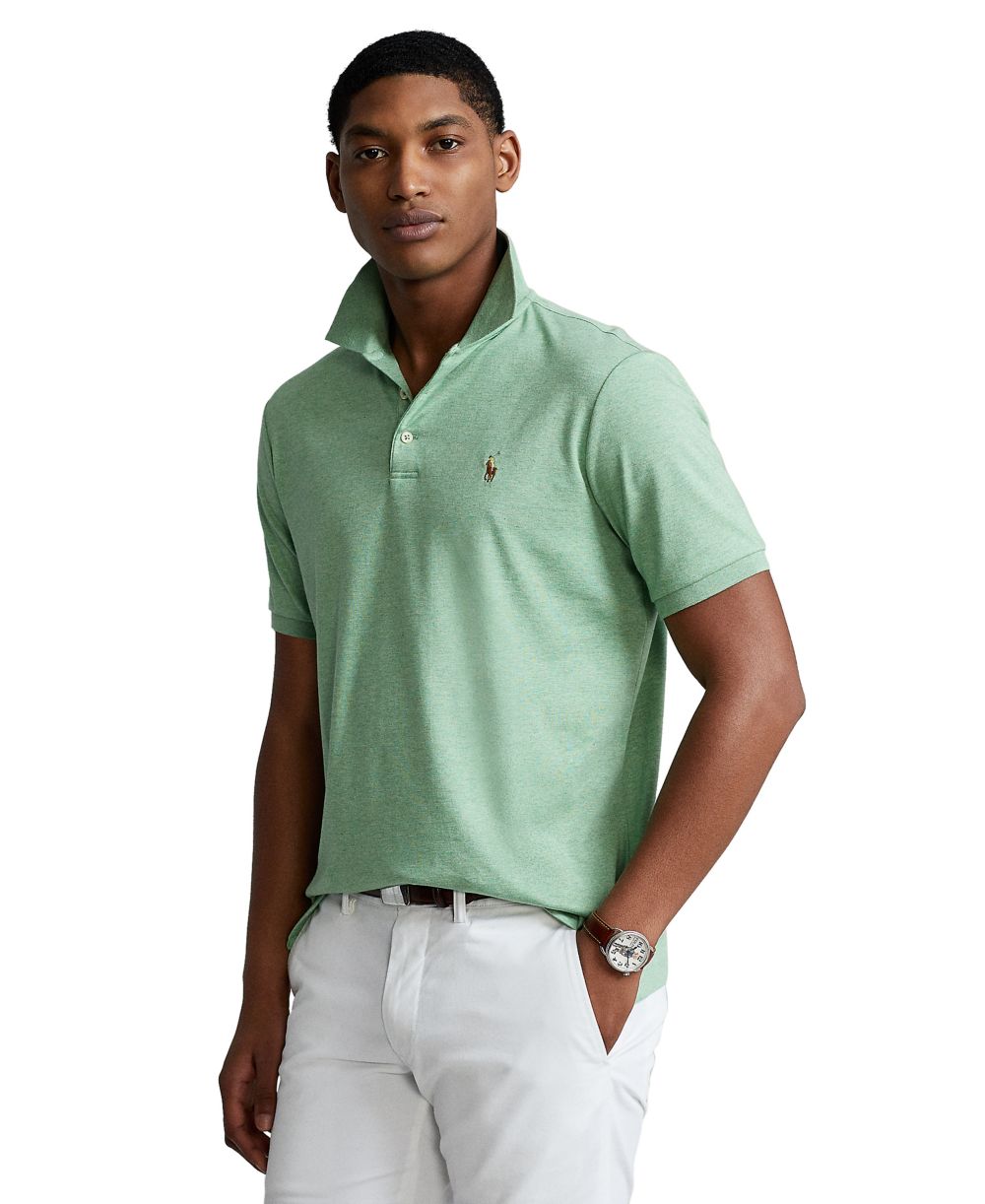 Men's Classic Fit Soft Cotton Polo Shirt