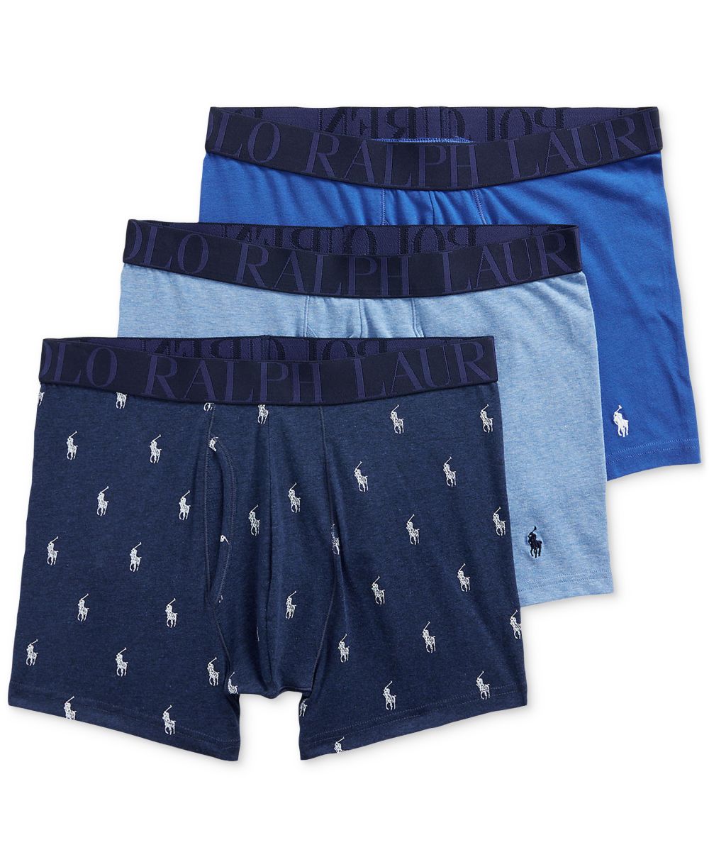 Men's 3-Pack Classic Stretch Boxer Briefs
