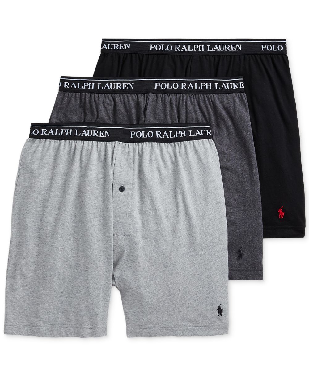 Men's 3-Pack Cotton Classic Knit Boxers