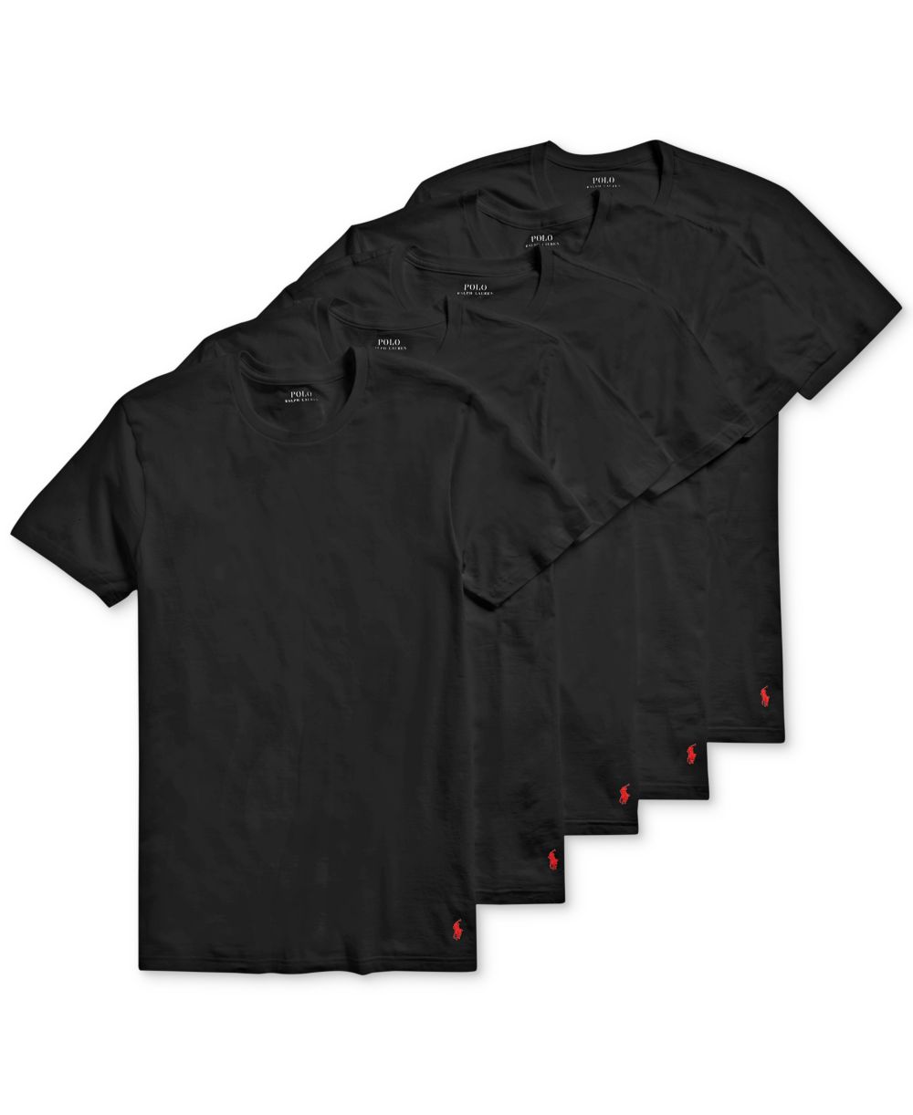 Men's 5-Pack Crew-Neck Undershirts