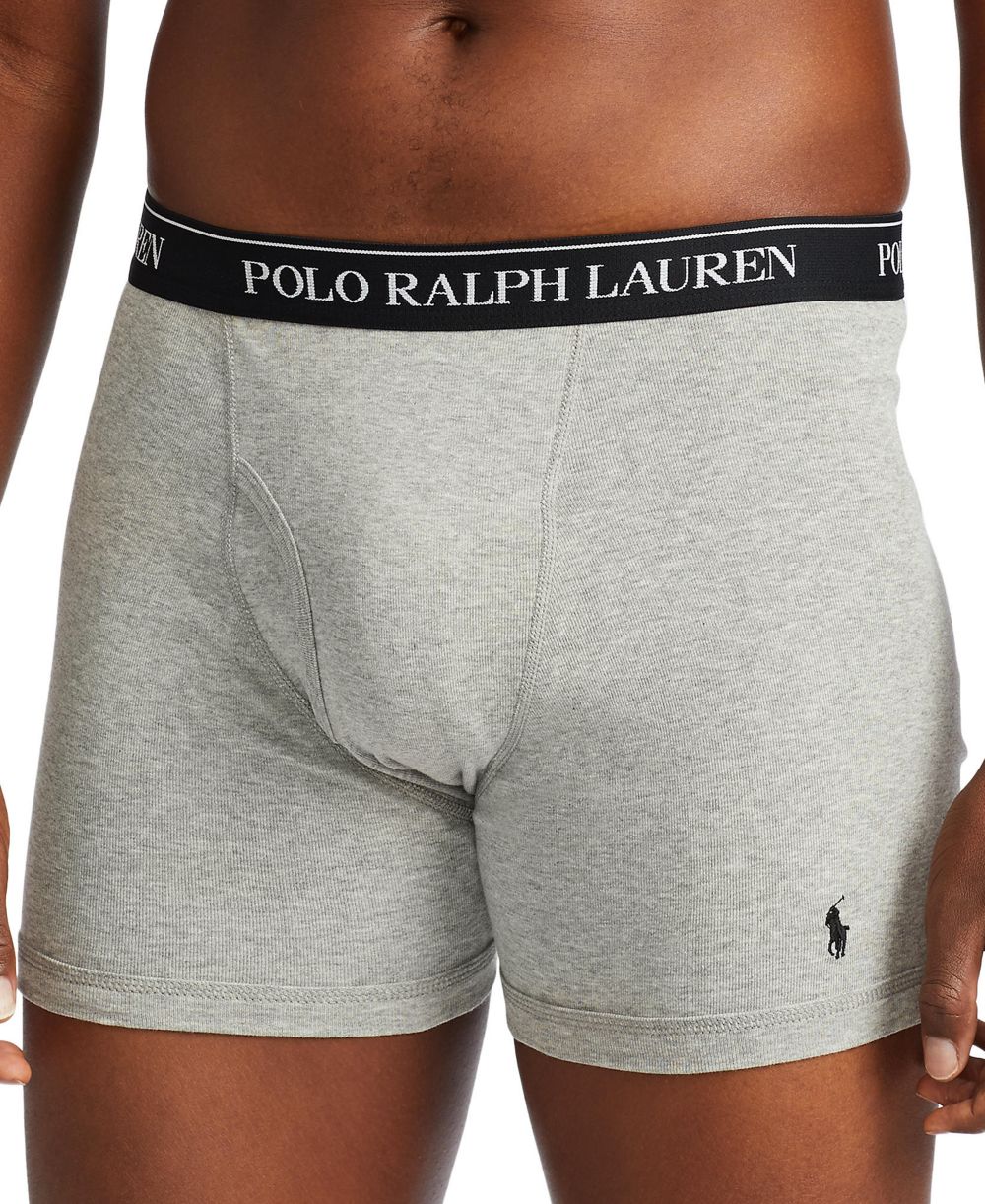 Men's 3-Pack Classic Cotton Boxer Briefs