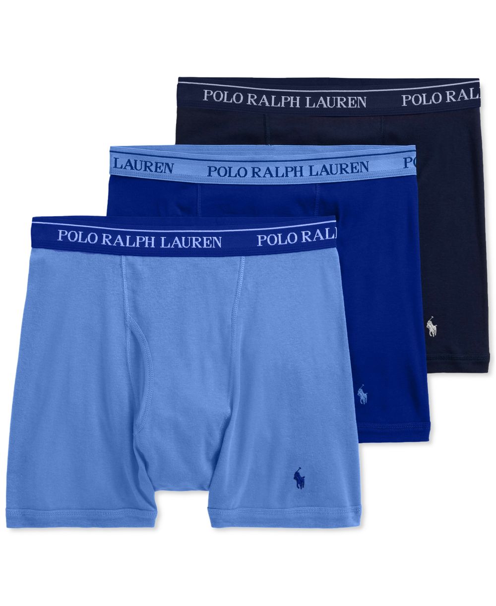 Men's 3-Pack Classic Cotton Boxer Briefs