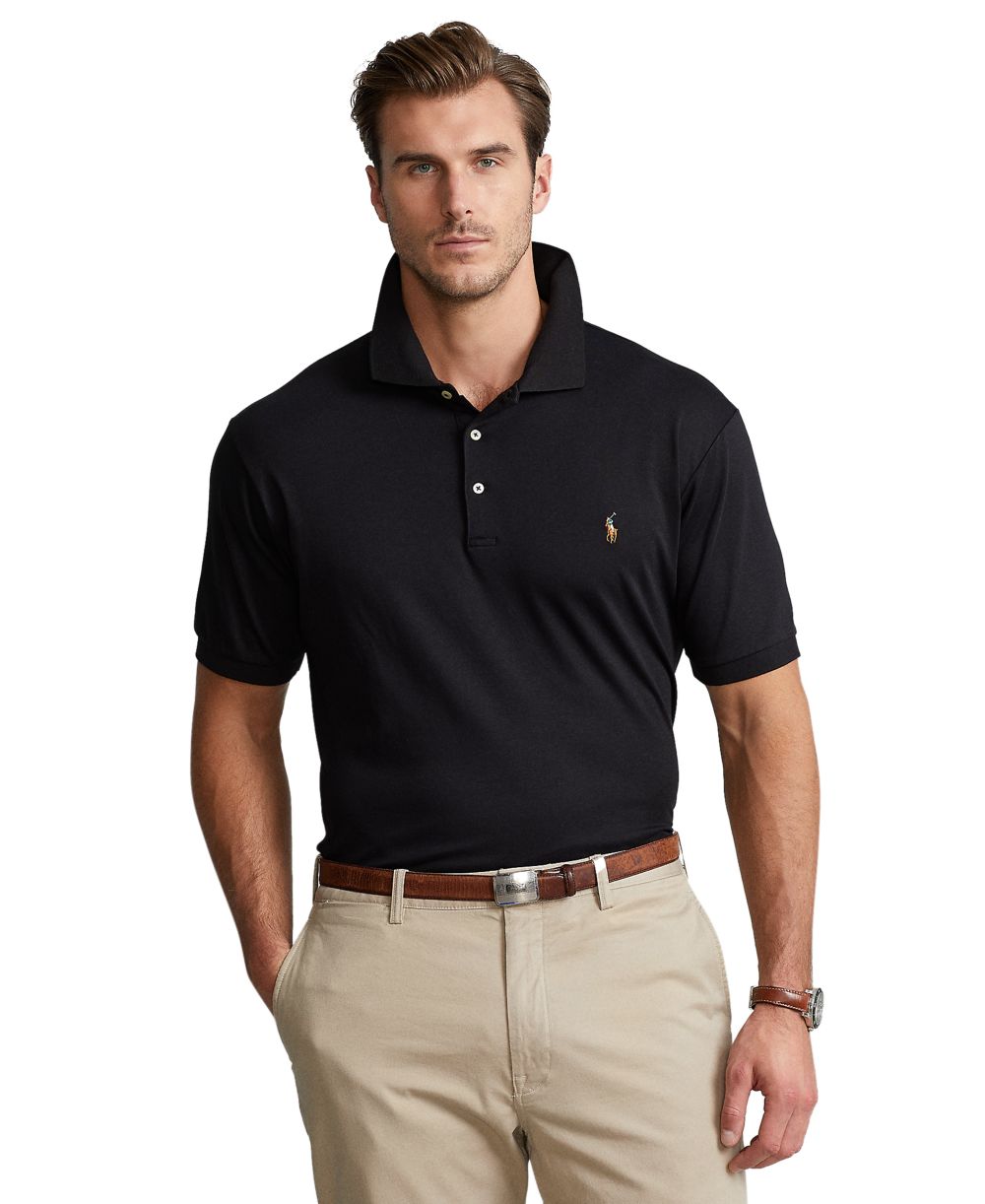 Men's Big & Tall Solid Polo Shirt
