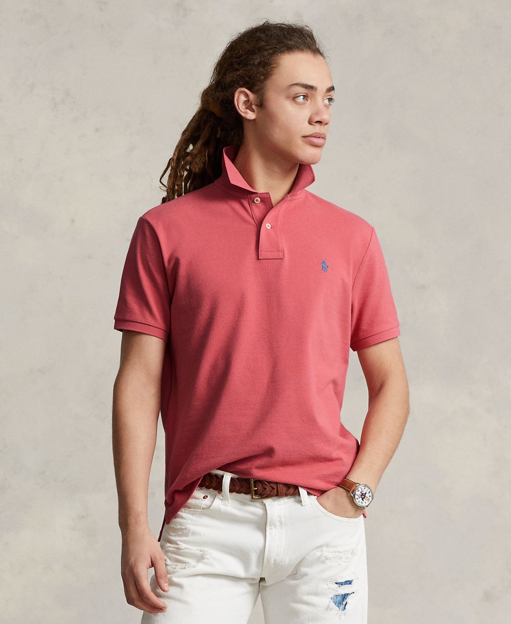 Men's Classic-Fit Cotton Polo Shirt