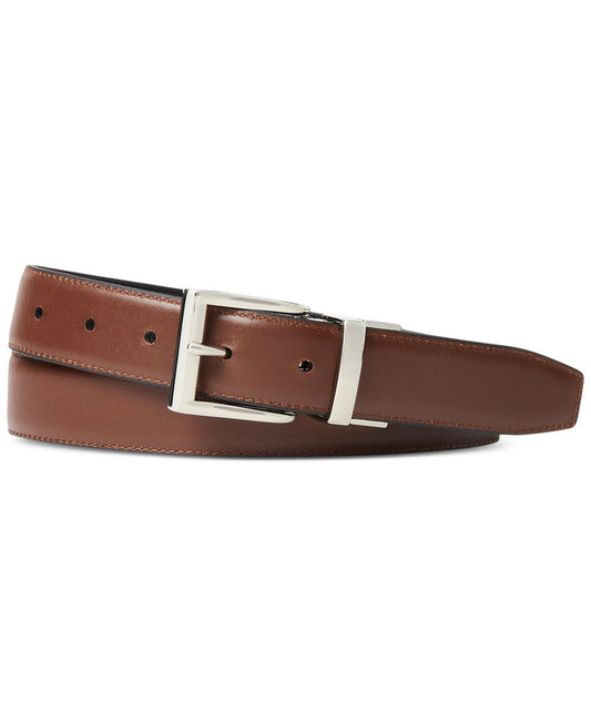 Men's Reversible Leather Dress Belt