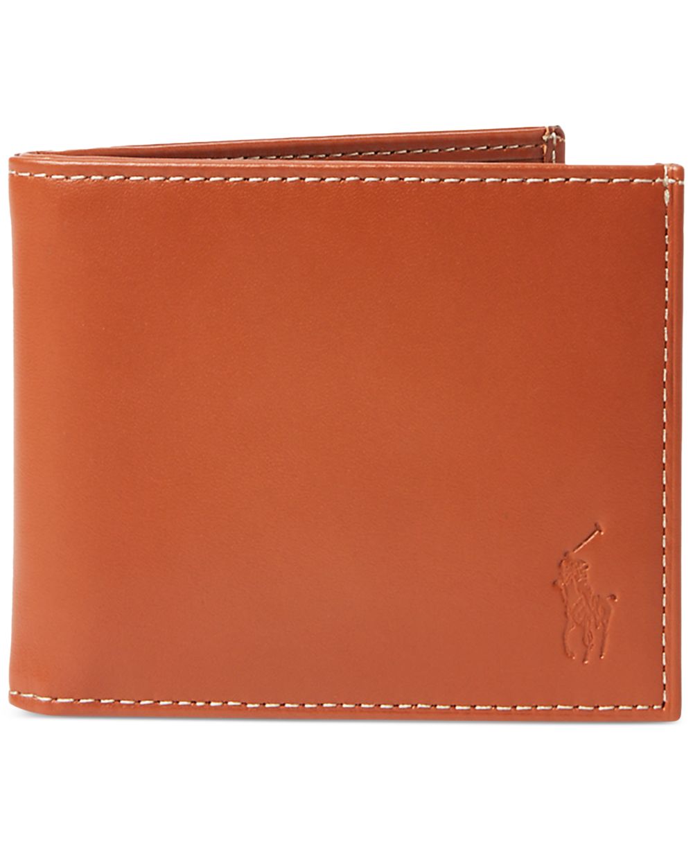Men's Burnished Leather Billfold