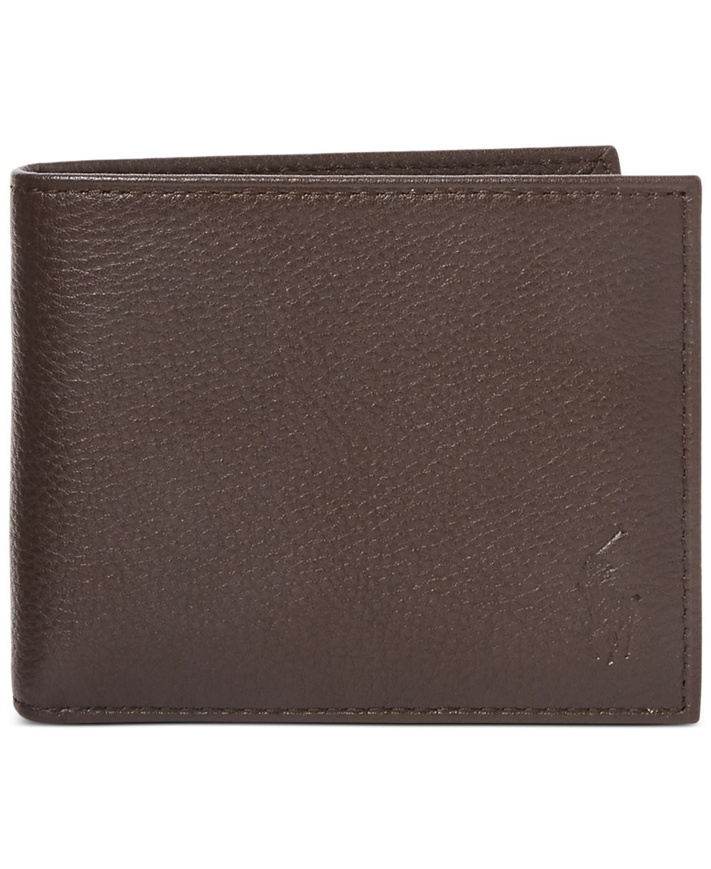 Men's Pebbled Leather Passcase