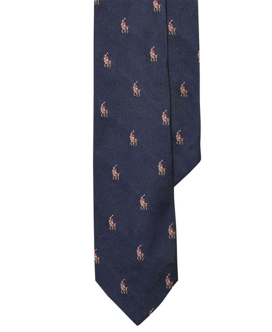 Men's Polo Pony Silk Tie