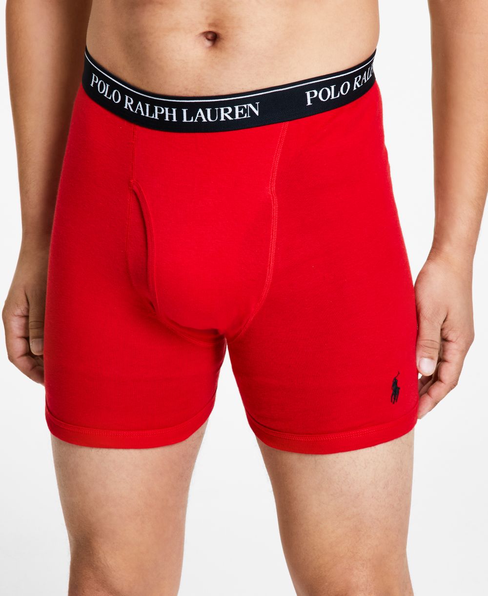 Men's 3-Pack Classic Cotton Boxer Briefs