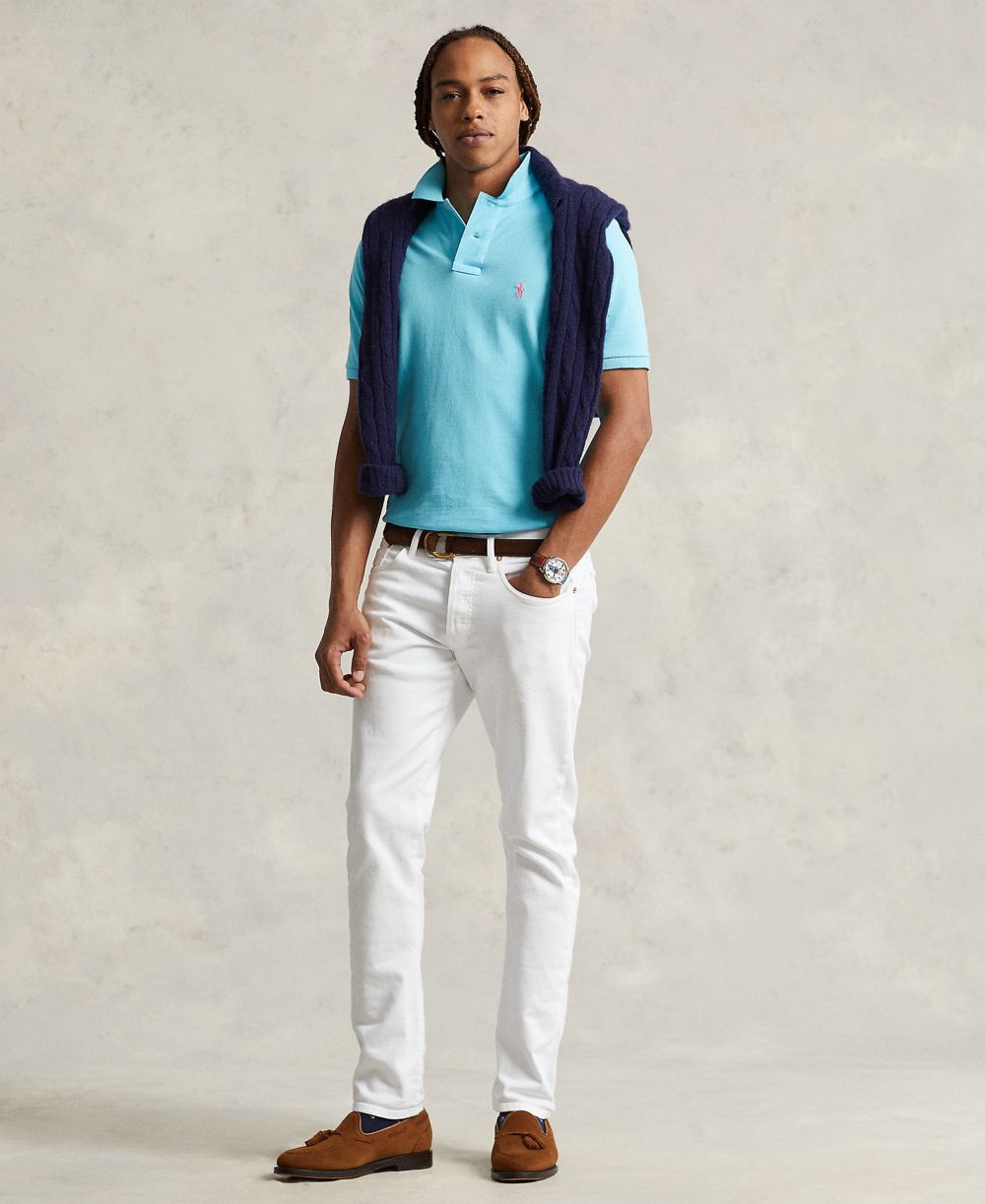 Men's & Kid's Cotton Mesh Polo Shirt Collection