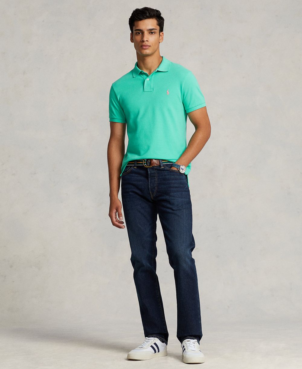 Men's Classic-Fit Mesh Polo Shirt