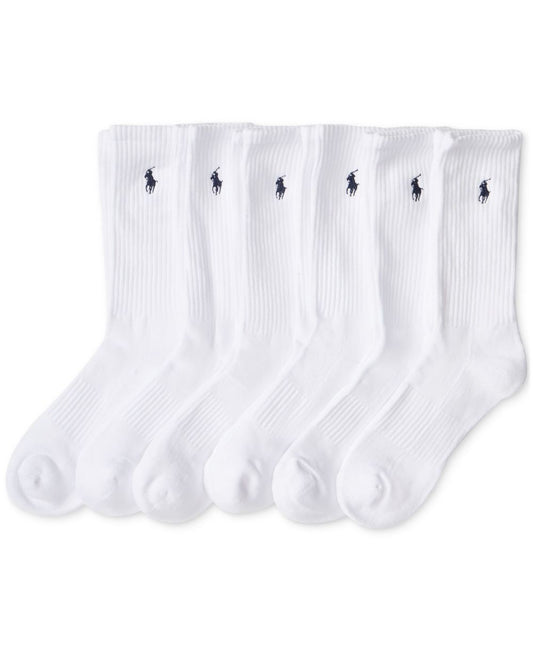 Men's 6-Pk. Performance Sport Crew Socks
