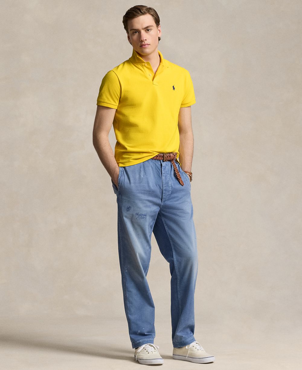 Men's Classic-Fit Mesh Polo Shirt