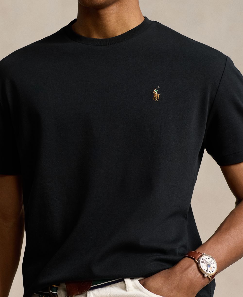 Men's Custom Slim-Fit Soft Cotton T-Shirt