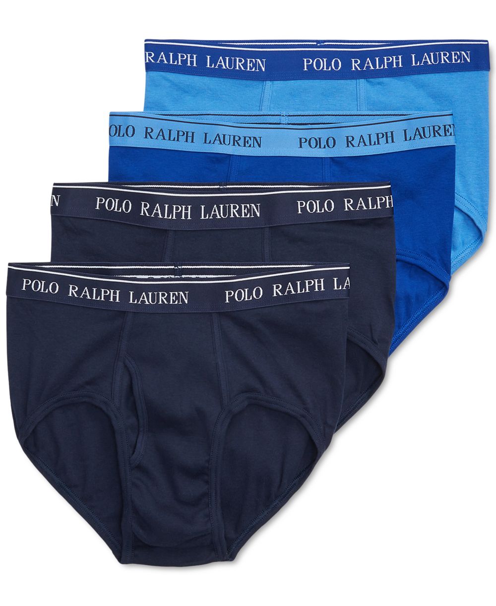Men's 4-Pack Classic-Fit Mid-Rise Briefs