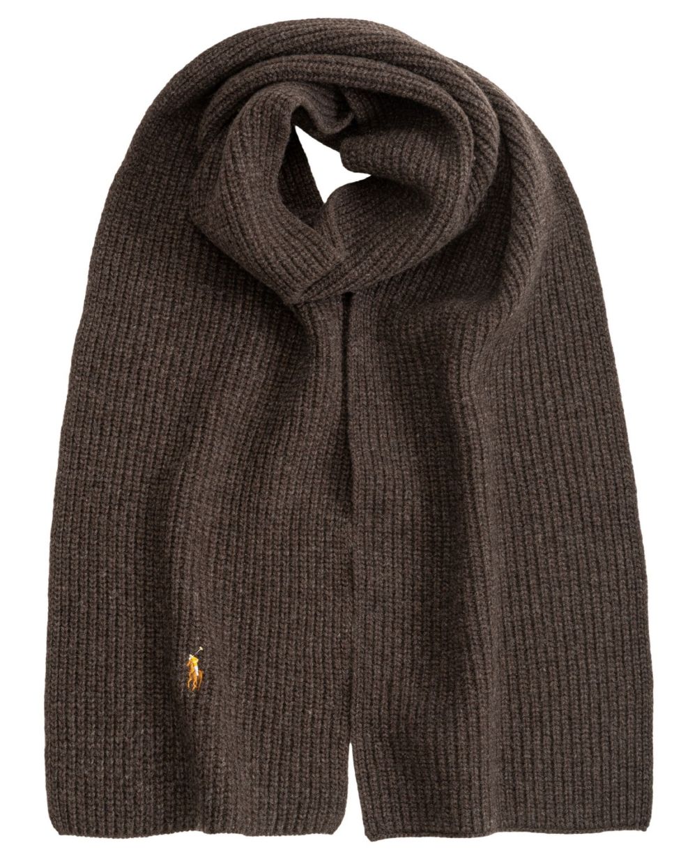 Men's Wool Blend Signature Knit Scarf