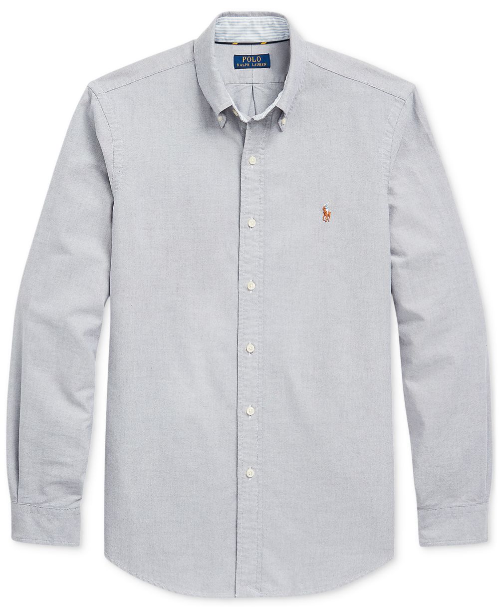 Men's Long-Sleeve Oxford Shirt