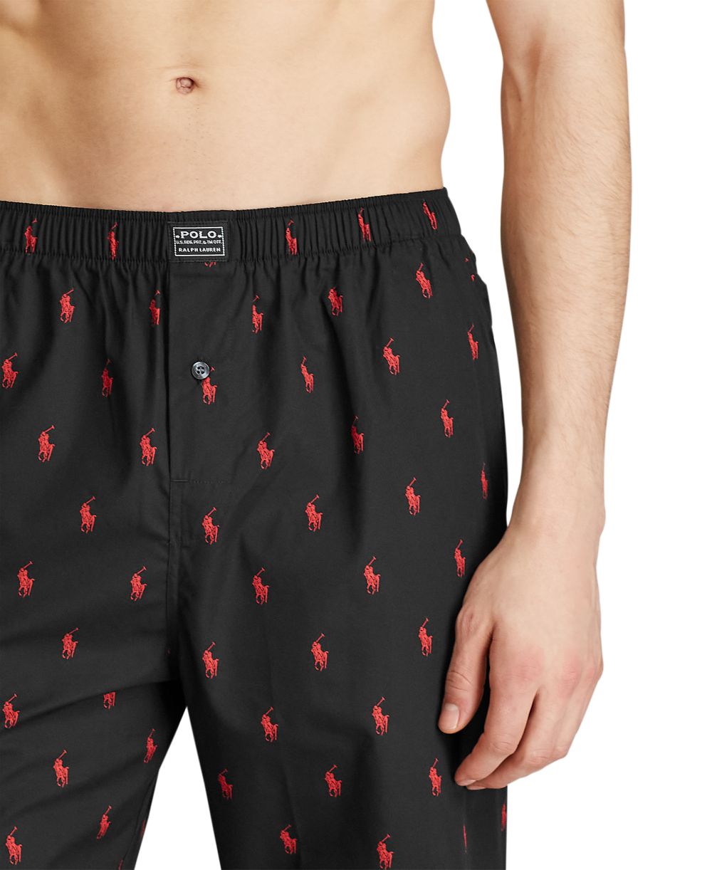 Men's Cotton Jersey Sleep Shirt & Polo Player Pajama Pants