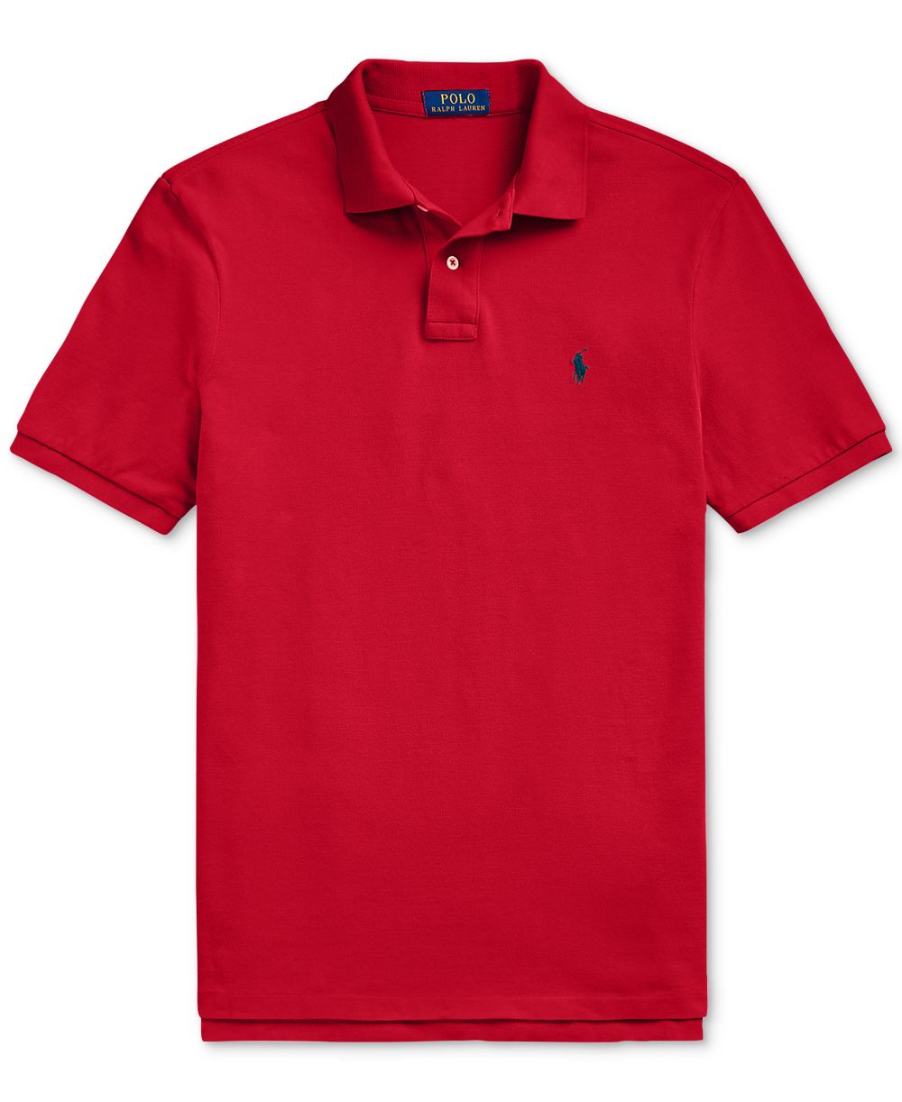 Men's Classic-Fit Mesh Polo Shirt