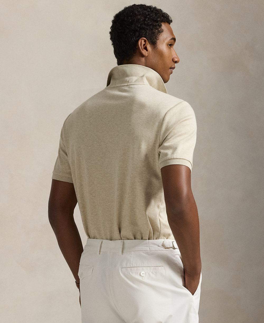 Men's Classic-Fit Soft Cotton Polo Shirt