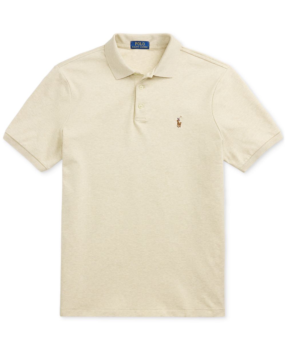 Men's Classic-Fit Soft Cotton Polo Shirt