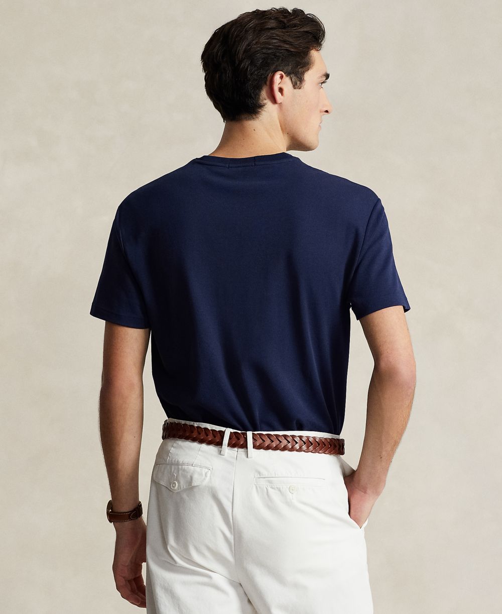 Men's Custom Slim-Fit Soft Cotton T-Shirt