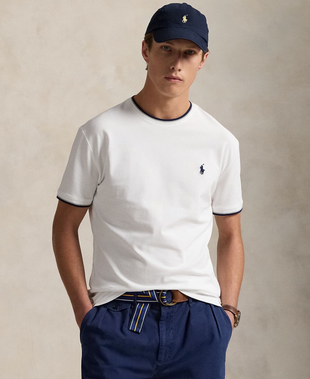 Men's Classic-Fit Stretch Mesh T-Shirt
