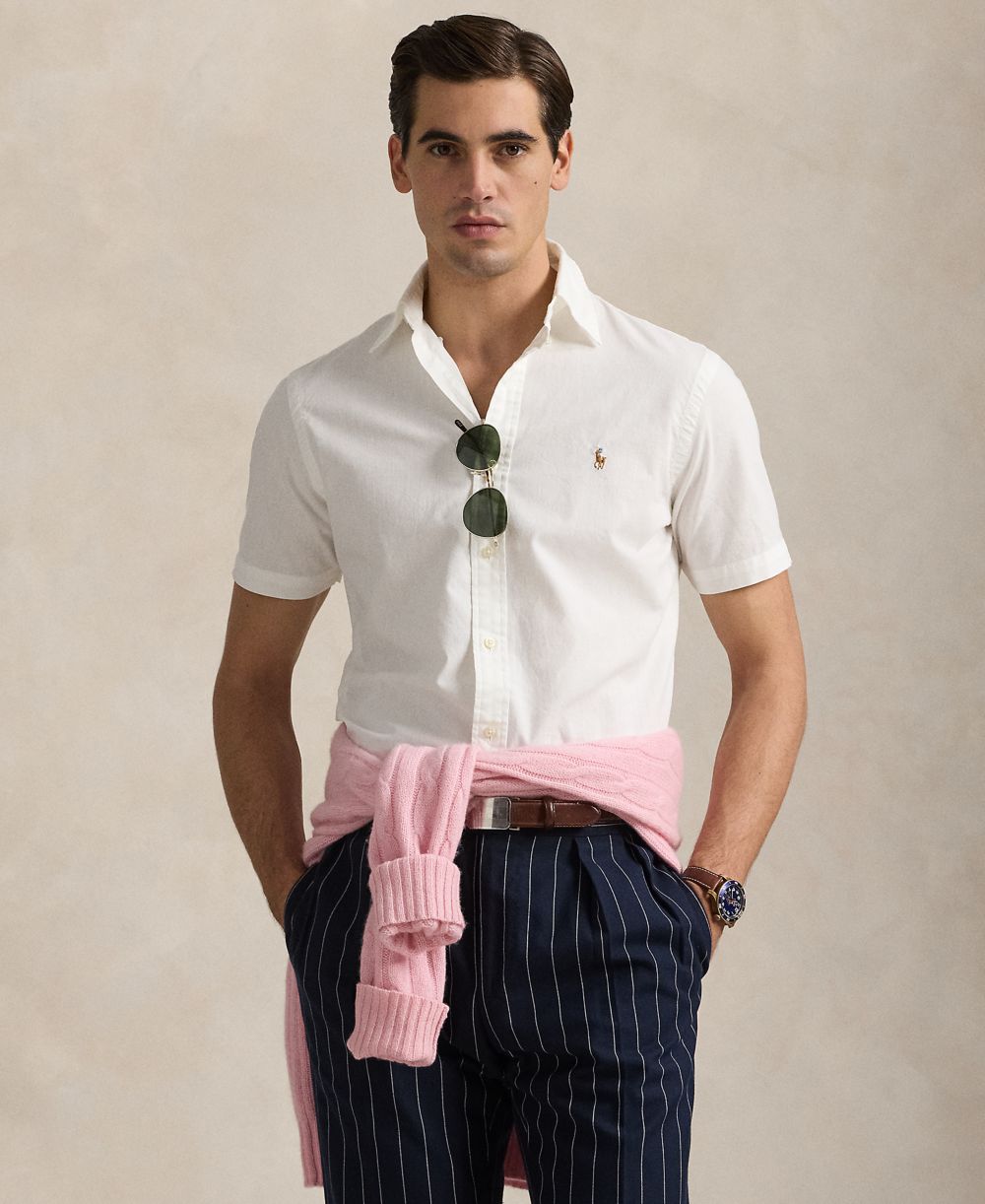 Men's Classic-Fit Chambray Shirt