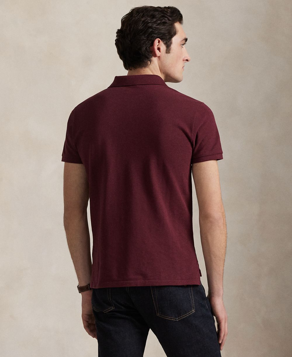 Men's Classic-Fit Mesh Polo Shirt