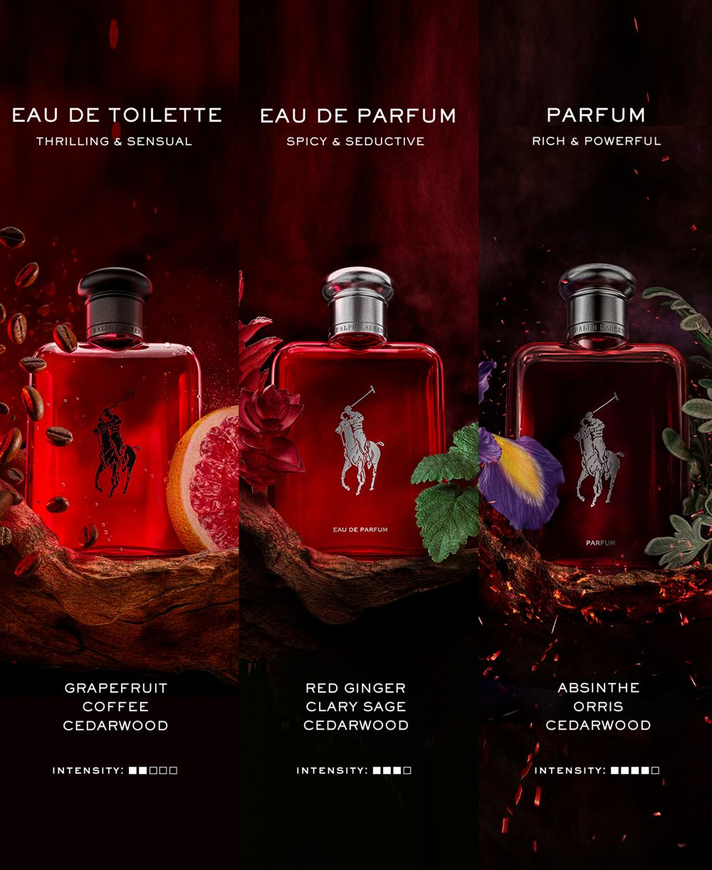 Polo Red Parfum Spray, 4.2 oz.
