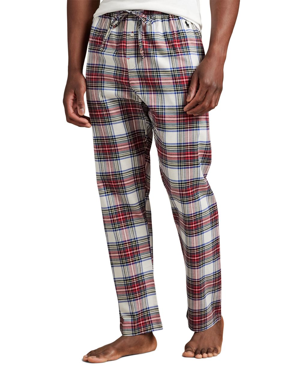 Men's Stewart Plaid Flannel Pajama Pants