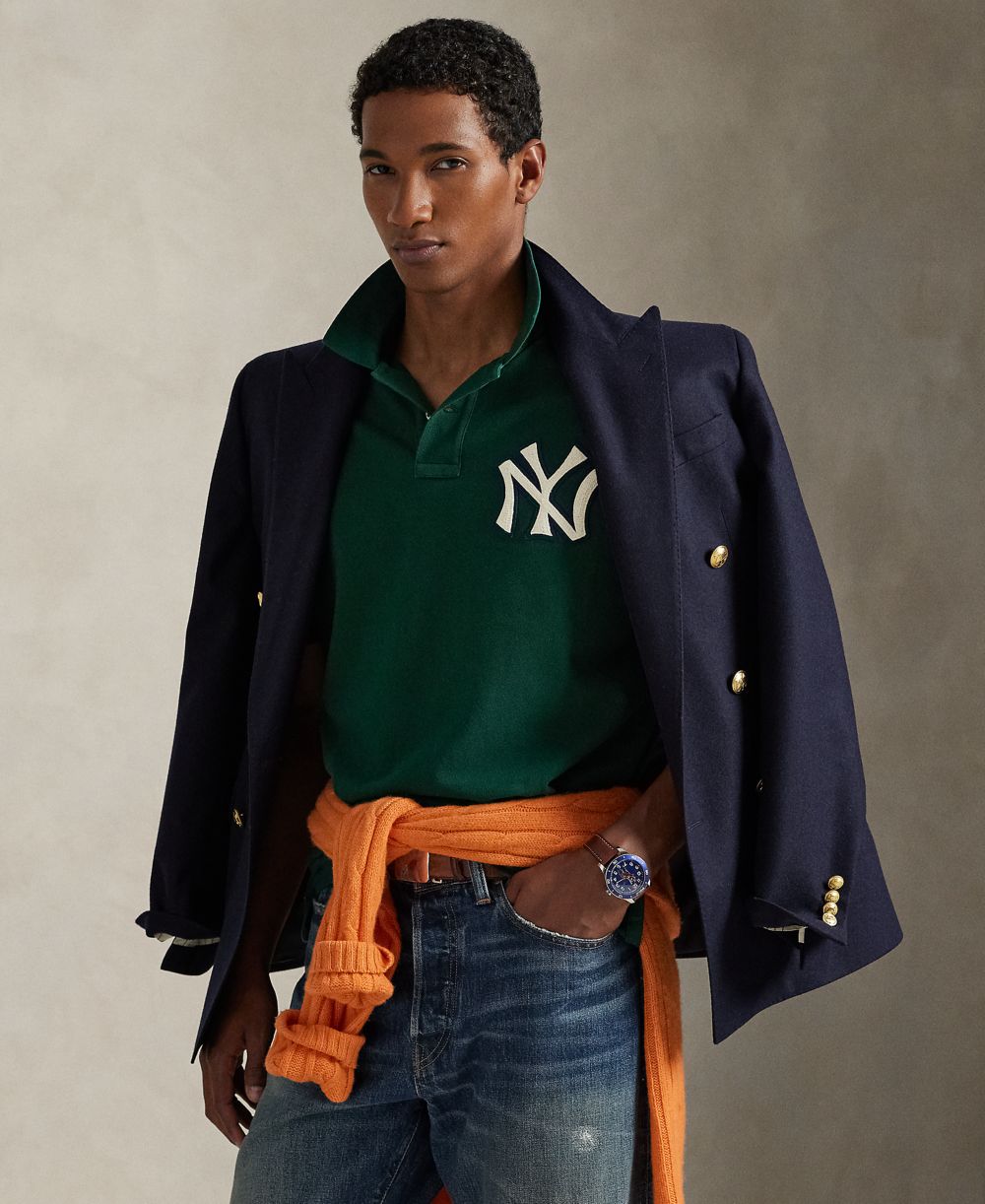 Unisex Yankees Polo Shirt