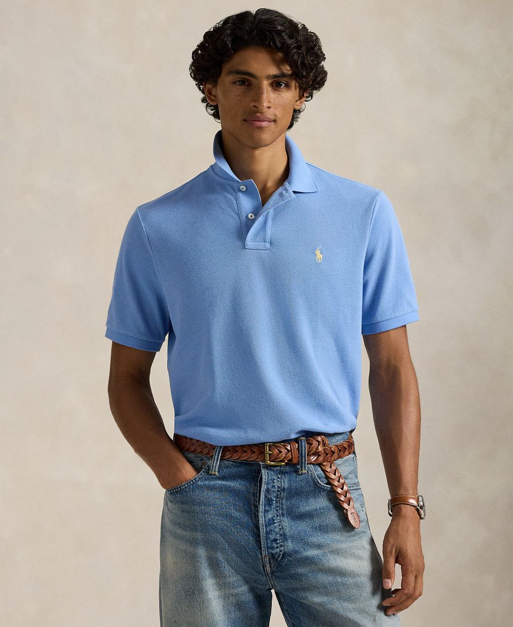 Men's Classic-Fit Cotton Polo Shirt