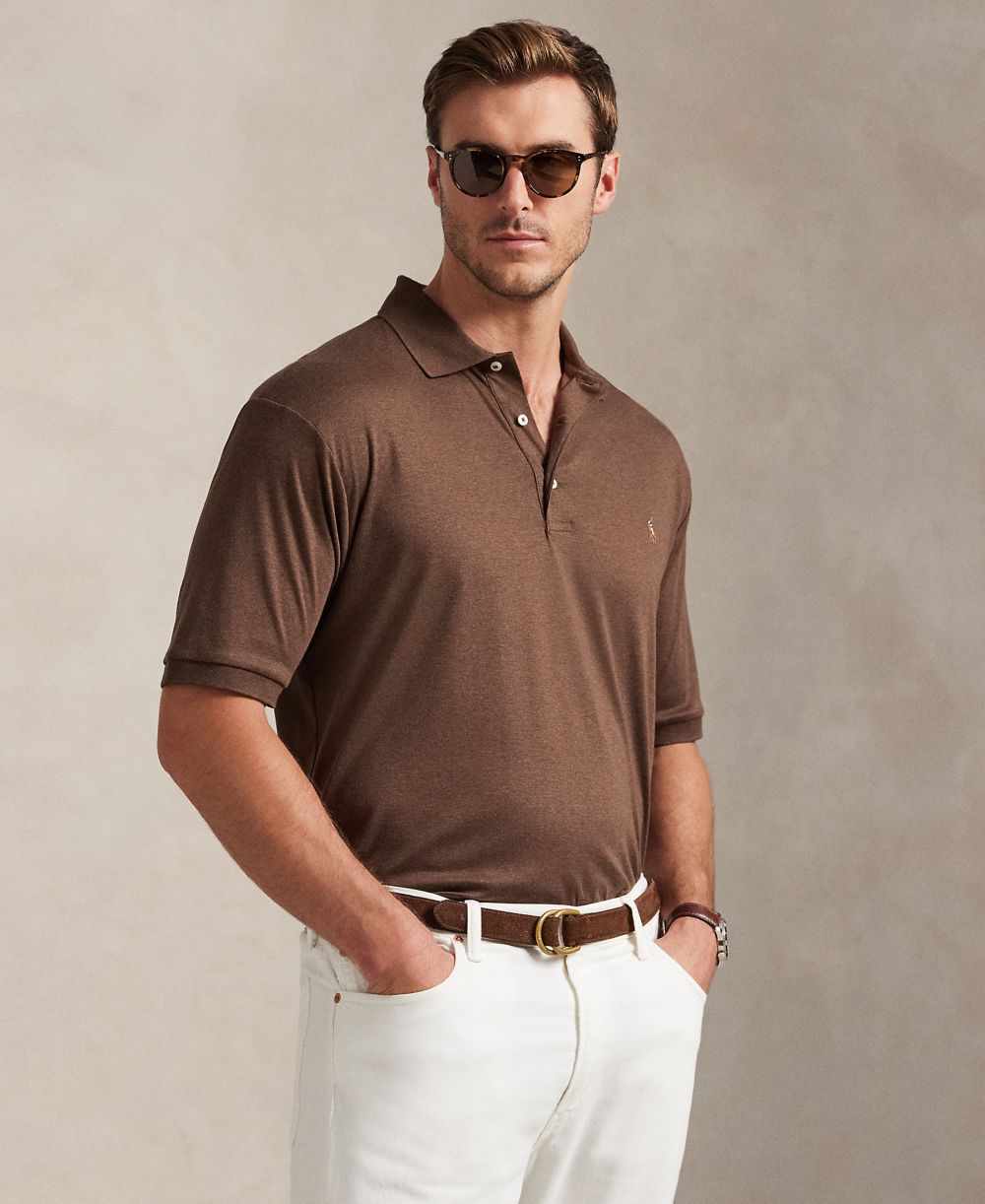 Men's Big & Tall Solid Polo Shirt