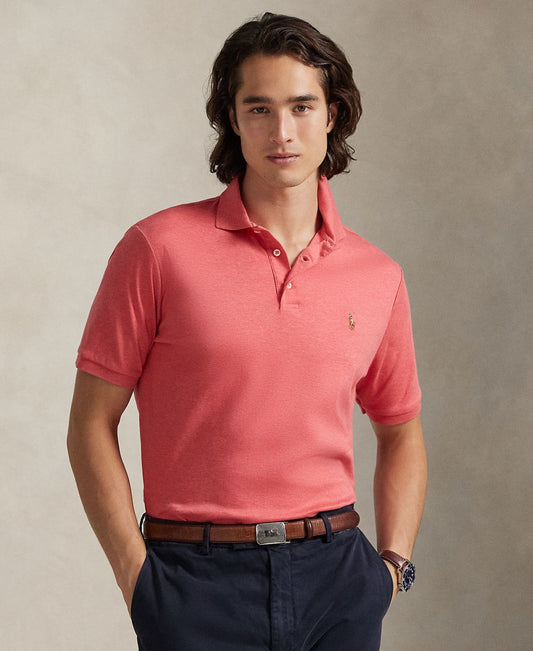 Men's Classic-Fit Soft Cotton Polo Shirt