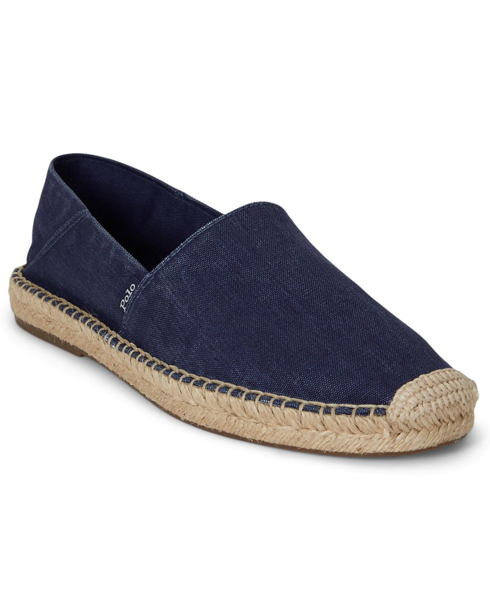 Men's Cevio Washed Canvas Collapsible Heel Espadrilles