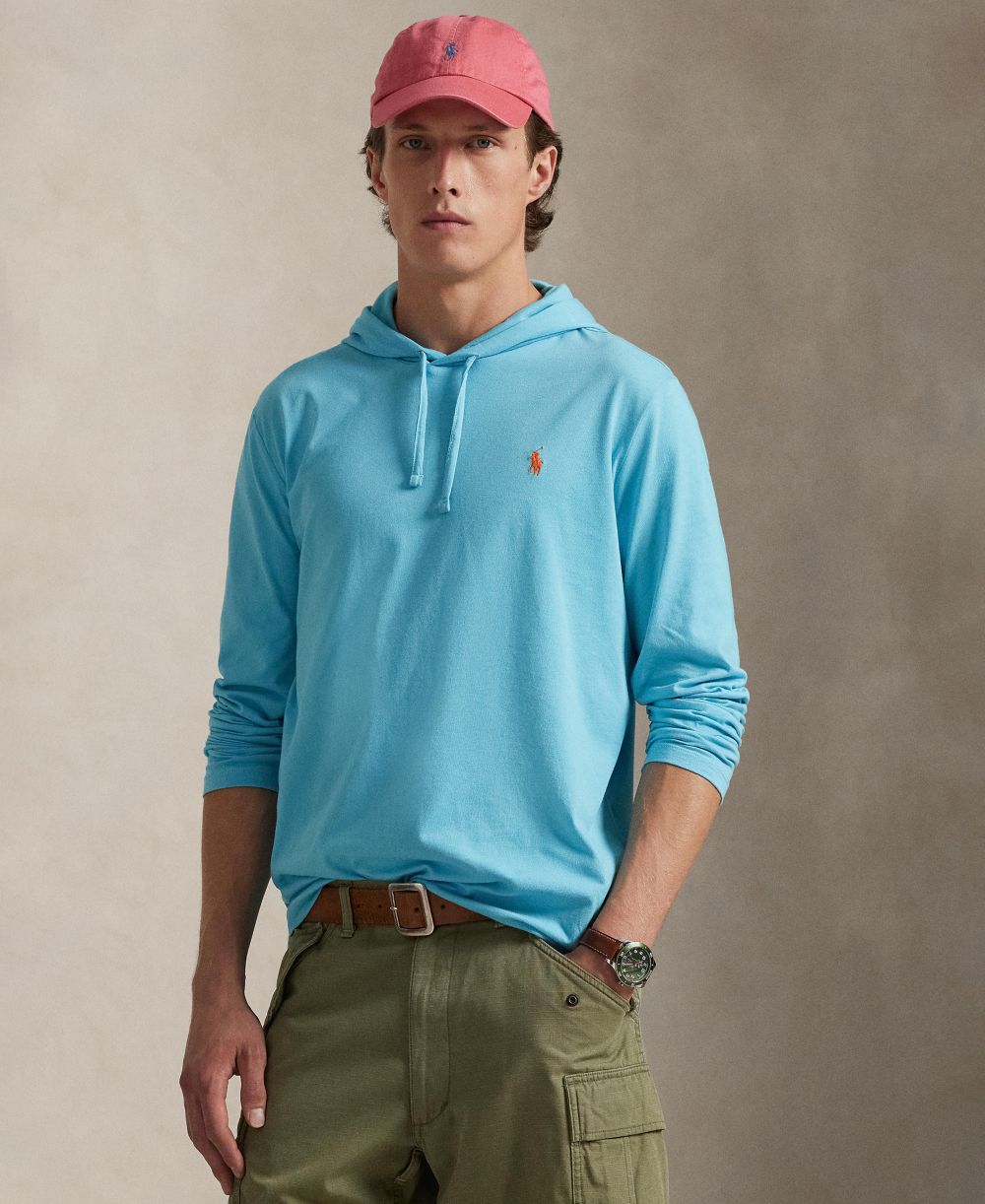 Men's Jersey Hooded T-Shirt