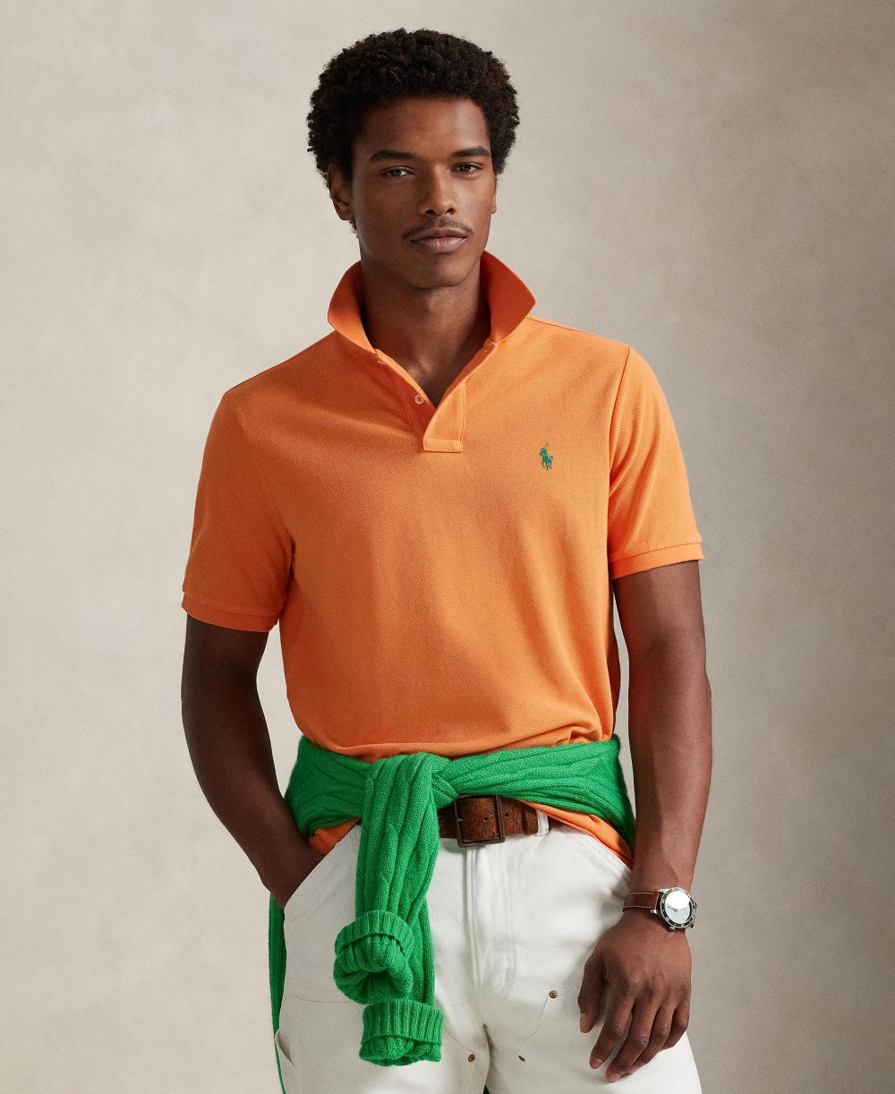 Men's Classic-Fit Cotton Polo Shirt