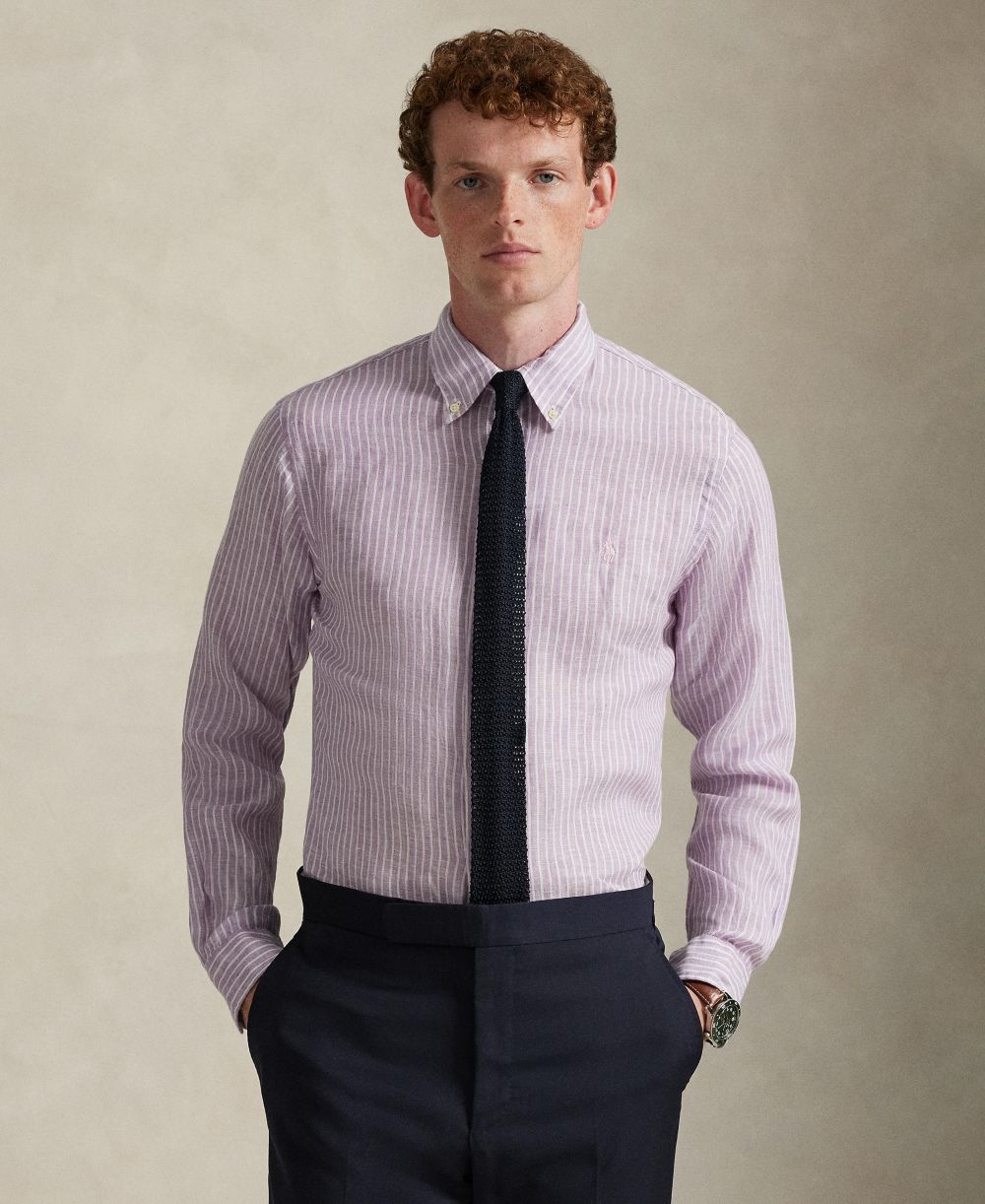 Men's Classic-Fit Linen Shirt
