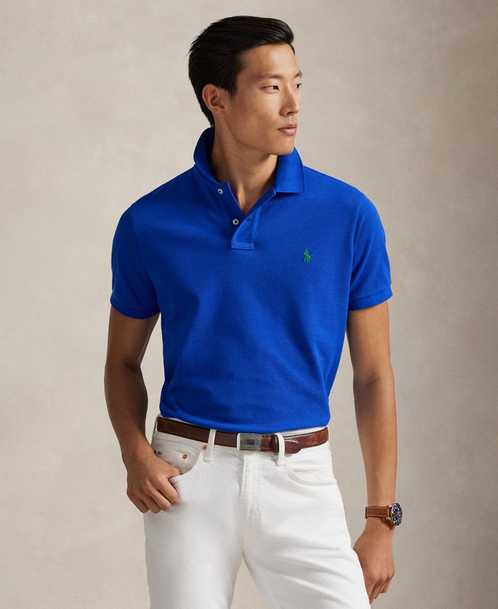 Men's Classic-Fit Cotton Polo Shirt