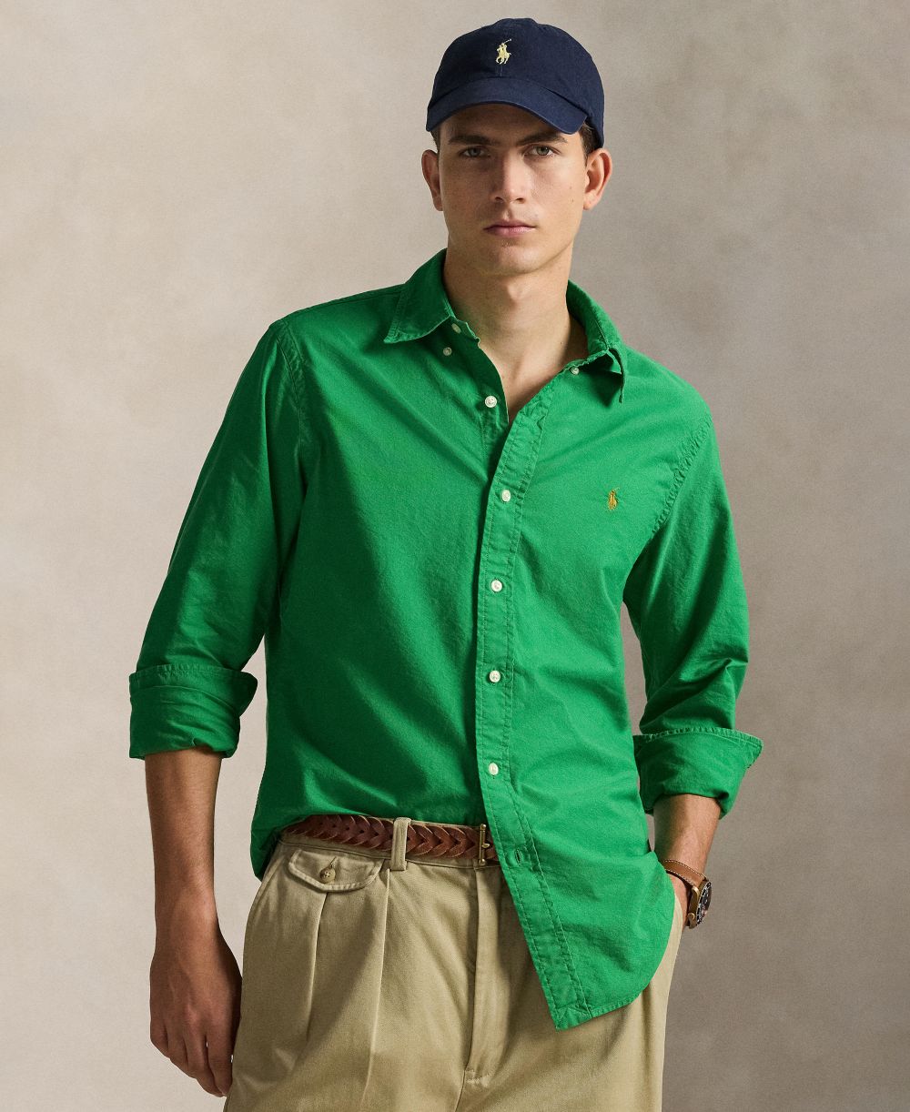 Men's Garment-Dyed Oxford Shirt
