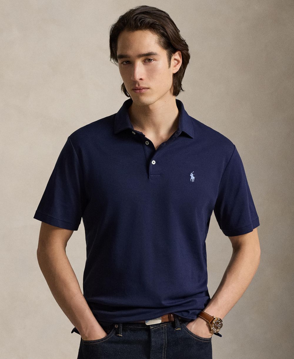 Classic Fit Soft Cotton Polo Shirt