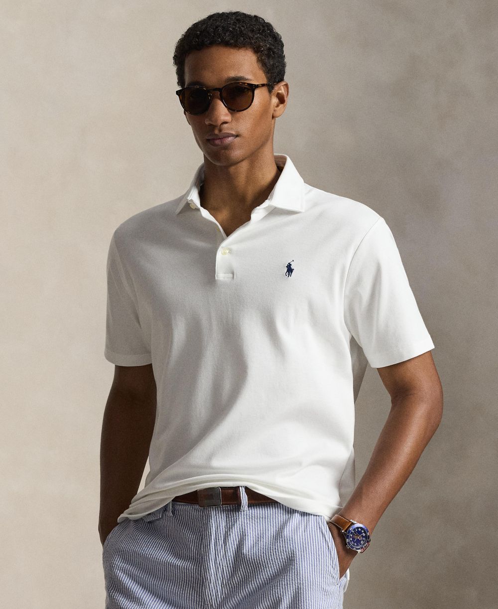 Classic Fit Soft Cotton Polo Shirt