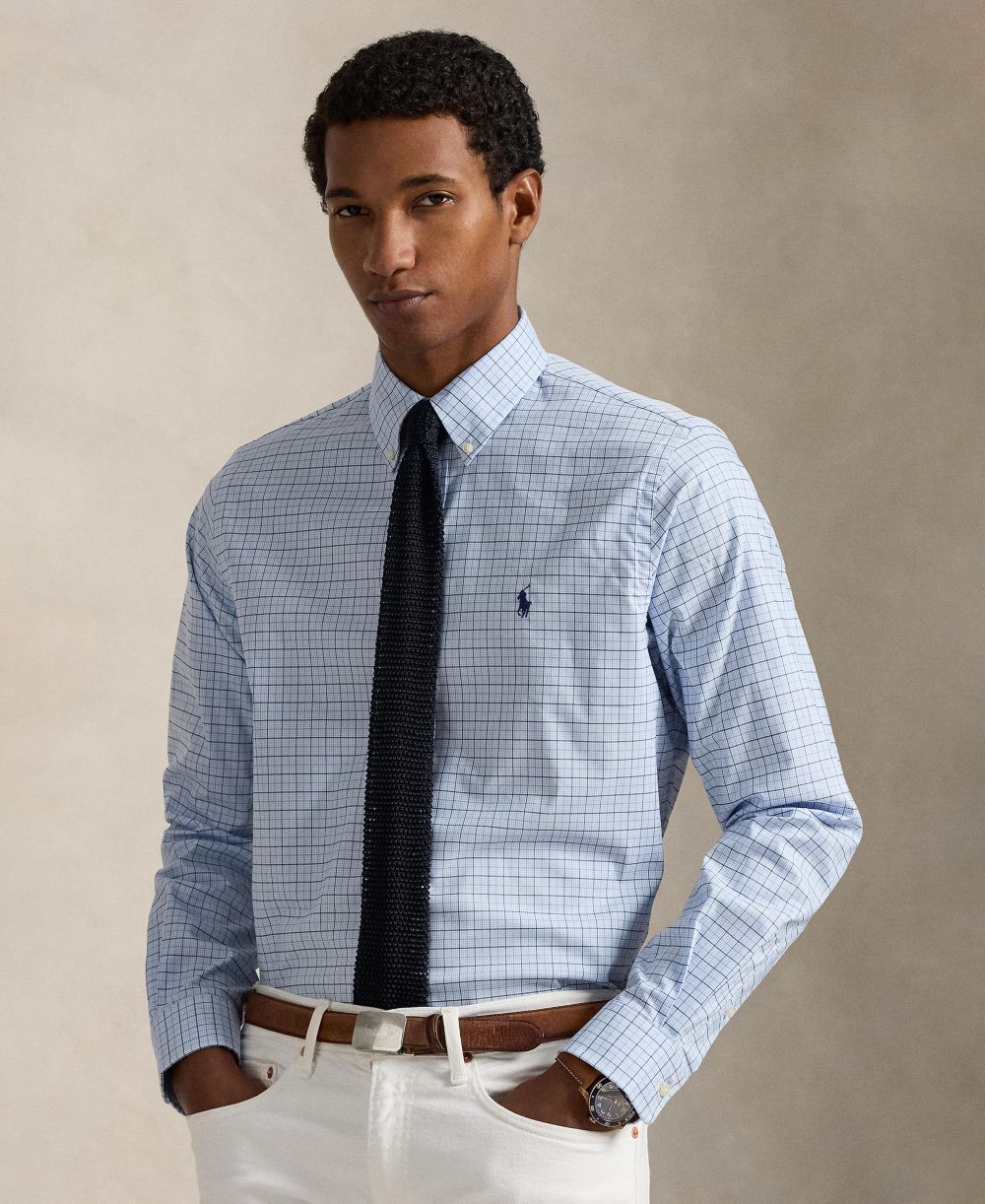 Men's Performance Twill Classic-Fit Shirt