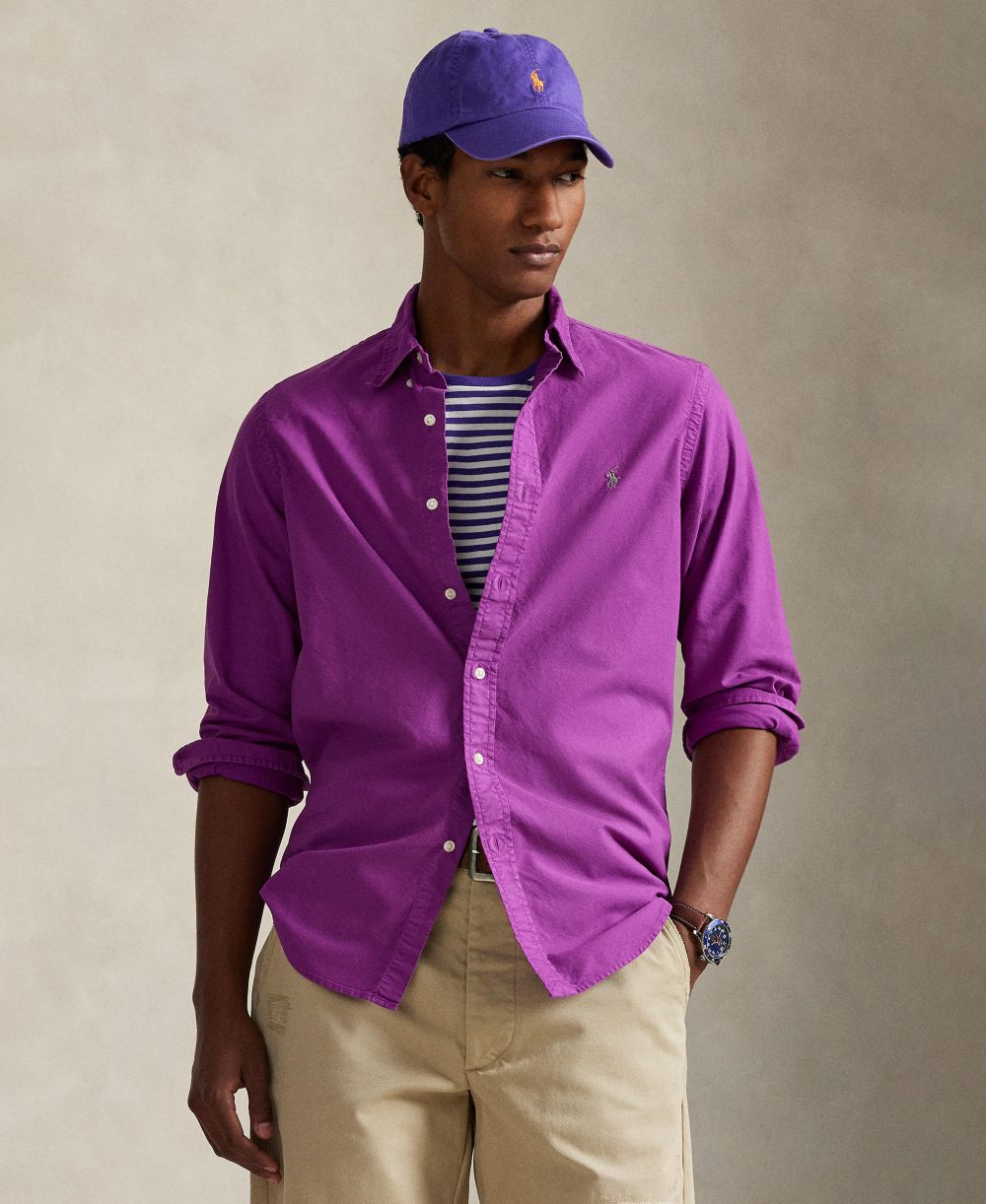 Men's Garment-Dyed Oxford Shirt